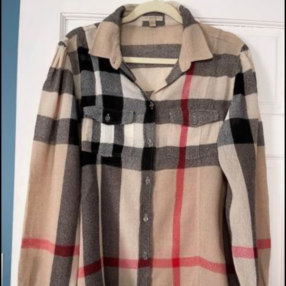 Woman’s Burberry shirt